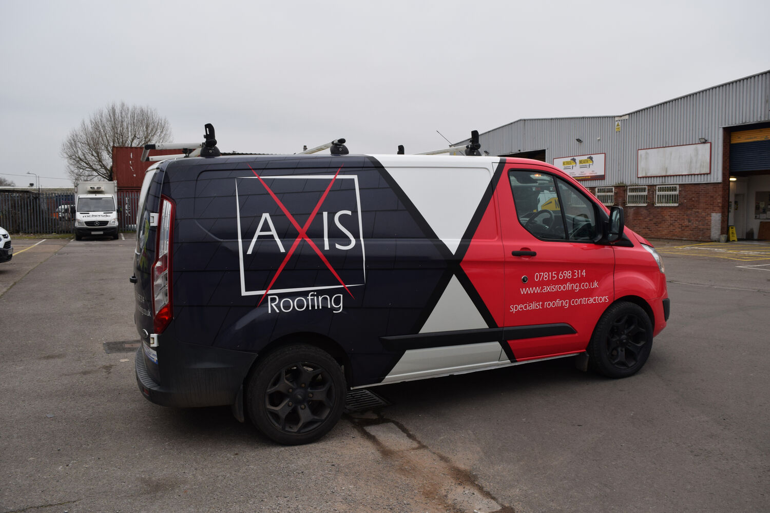 Axis Roofing - Ford Transit Custom