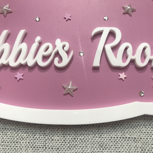 Girls CLOUD door sign