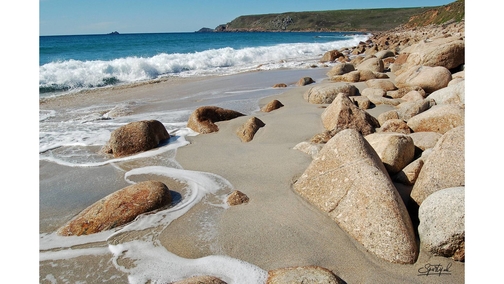 Cornish beach