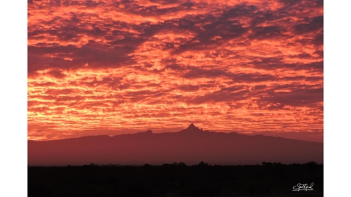 Mount Kenya dawn