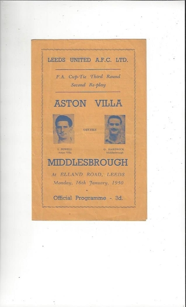 Latest Football Programmes Listed today