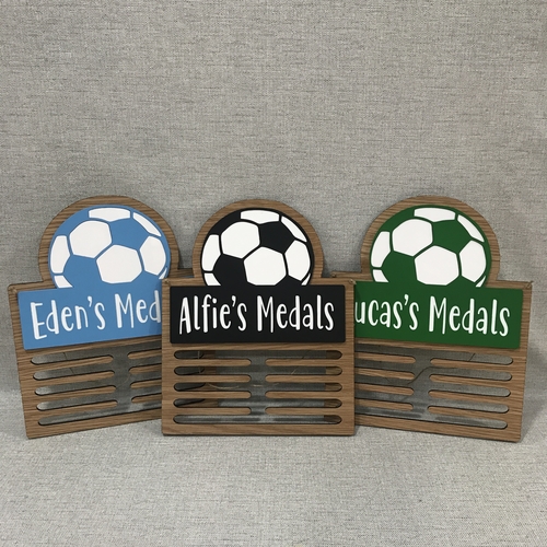 “ FOOTBALL “ Medal display hanger