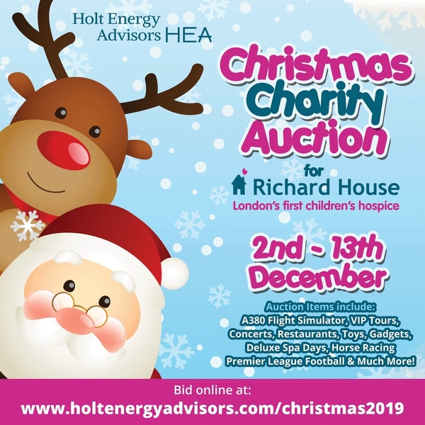 Our Christmas Charity Online Auction opens 9am tomorrow!
