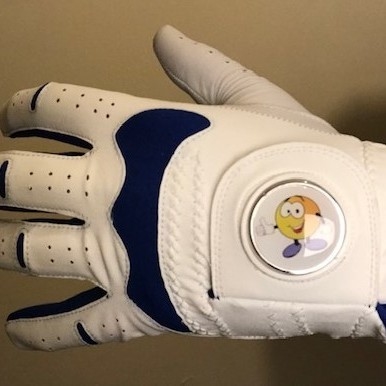 Men's Coloured Hybrid Gloves with a FREE Ball Marker