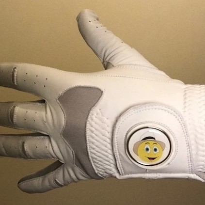 Men's Coloured Full Cabretta Leather Gloves with a FREE Ball Marker