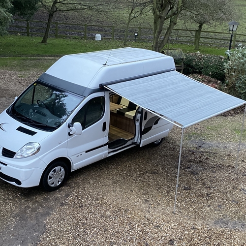 2010 (60)reg Renault Trafic 2.0 DCi 115 Hi Top Camper Van 4 Berth Sat Nav 6 Spd