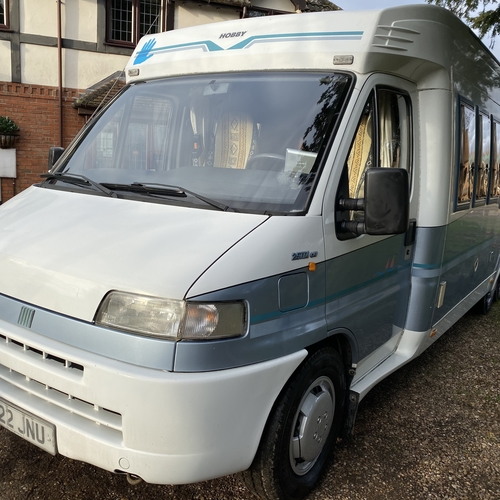 Hobby 750 Motorhome 4 Berth Tag Axle 4.5T Fiat Ducato 2.5TDi ALKO LHD Fixed Bed