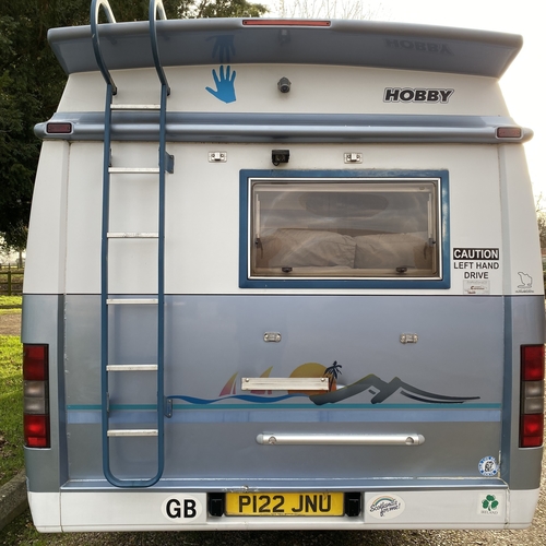 Hobby 750 Motorhome 4 Berth Tag Axle 4.5T Fiat Ducato 2.5TDi ALKO LHD Fixed Bed