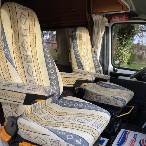 Hobby 750 Motorhome 4 Berth Tag Axle 4.5T Fiat Ducato 2.5TDi ALKO LHD Fixed Bed