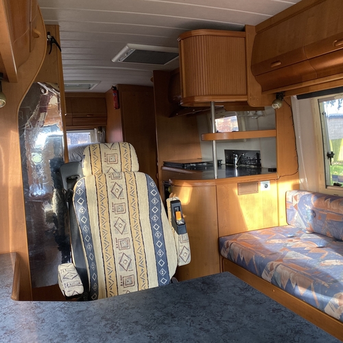 Hobby 750 Motorhome 4 Berth Tag Axle 4.5T Fiat Ducato 2.5TDi ALKO LHD Fixed Bed