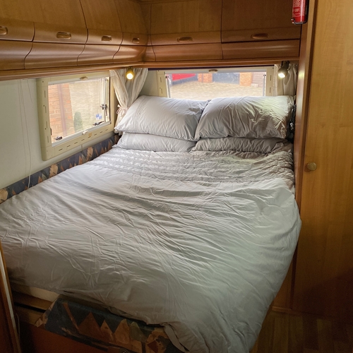 Hobby 750 Motorhome 4 Berth Tag Axle 4.5T Fiat Ducato 2.5TDi ALKO LHD Fixed Bed