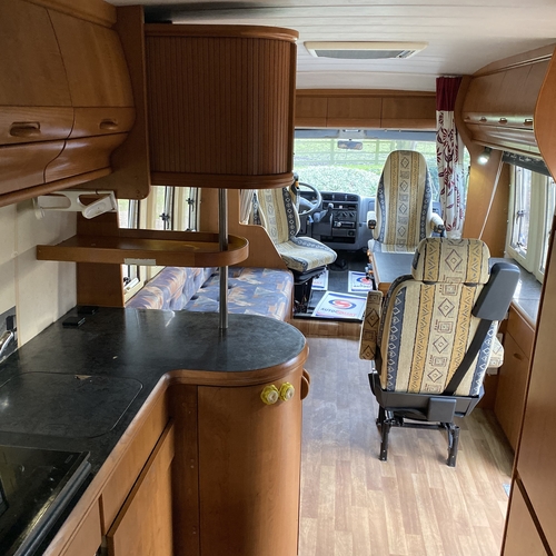 Hobby 750 Motorhome 4 Berth Tag Axle 4.5T Fiat Ducato 2.5TDi ALKO LHD Fixed Bed