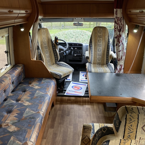 Hobby 750 Motorhome 4 Berth Tag Axle 4.5T Fiat Ducato 2.5TDi ALKO LHD Fixed Bed