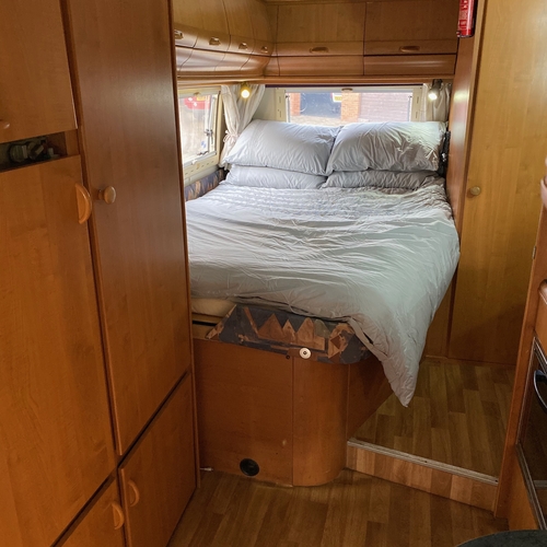 Hobby 750 Motorhome 4 Berth Tag Axle 4.5T Fiat Ducato 2.5TDi ALKO LHD Fixed Bed