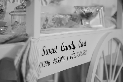 Vintage Style Candy Cart
