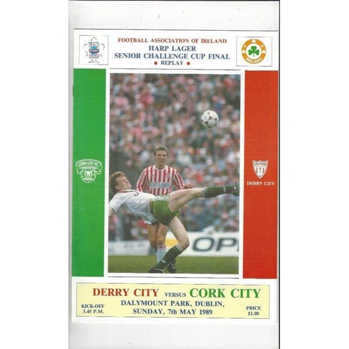 Republic of Ireland Cup Final Football Programmes