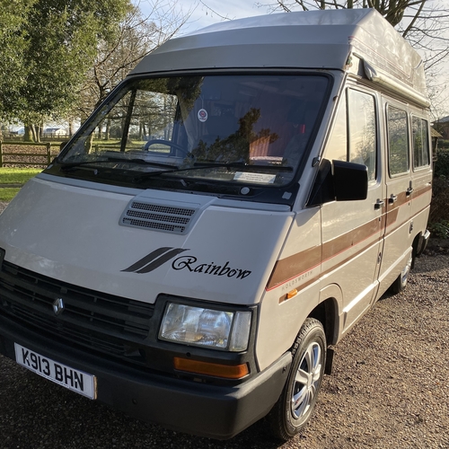 Holdsworth Rainbow Camper Van 1993 Renault Trafic 2.1 Diesel - FIXED BED - UNIQUE!