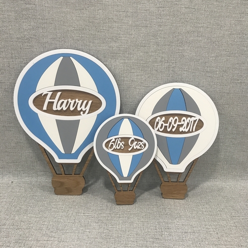 Hot air balloon set