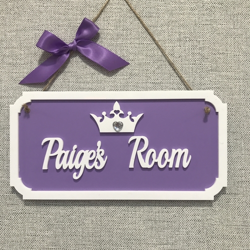 PRINCESS Door Plaque