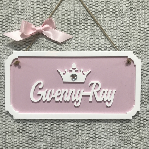 PRINCESS Door Plaque