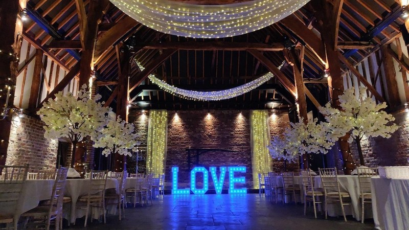 Light Up Letter Hire