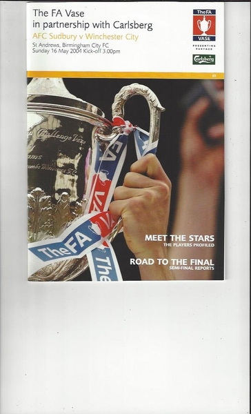 More Football Programmes listed today
