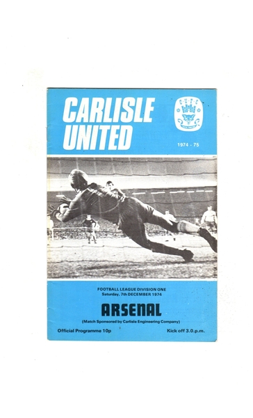 More Football Programmes listed today