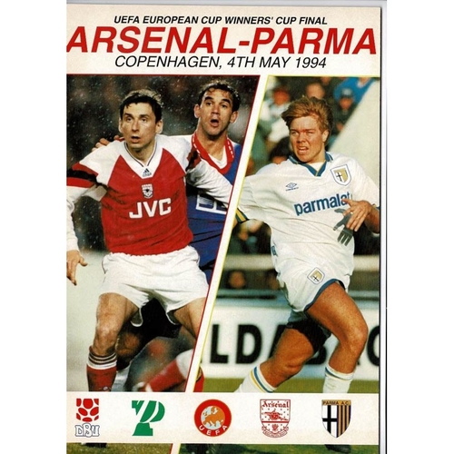 European Cup Winners Cup Final Football Programmes