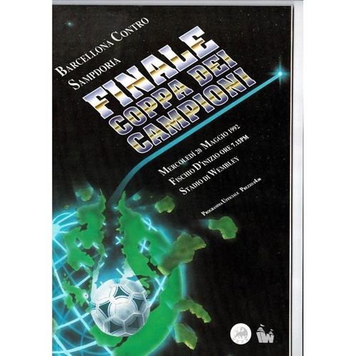 European Cup Final / Champions League Football Programmes