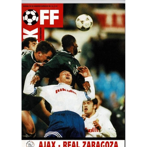 European Super Cup Football Programmes