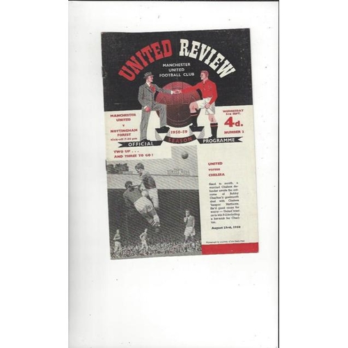 Nottingham Forest Away Football Programmes