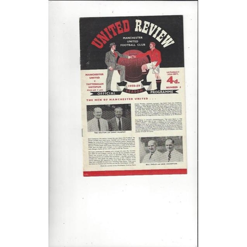 Tottenham Hotspur Away Football Programmes