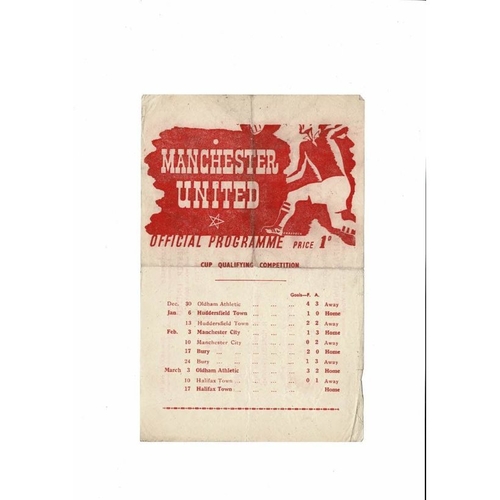Halifax Town Away Football Programmes