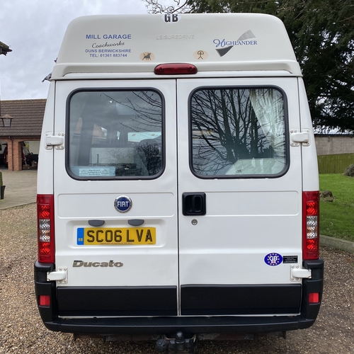 2006 Fiat Ducato Highlander 2.0 JTD SWB Camper Van 2 Berth - HIGH SPEC