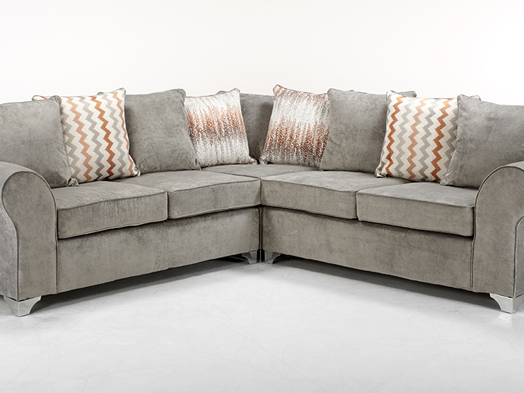 CHARLOTTE CORNER 2  SOFA IN KENSINGTON GREY