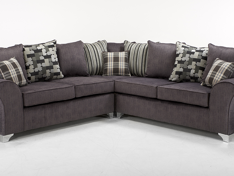 WASHINGTON 2 CORNER 2  SOFA IN WESTBURY CHARCOAL