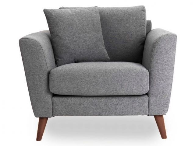 KYLIE ARMCHAIR IN GREY SIERRA