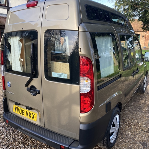 Danbury Camper Van 2 Berth 2008 (08)reg Fiat Doblo 1.4 Petrol - High Spec