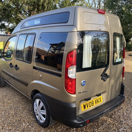 Danbury Camper Van 2 Berth 2008 (08)reg Fiat Doblo 1.4 Petrol - High Spec
