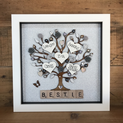“ floral friends “ tree frame