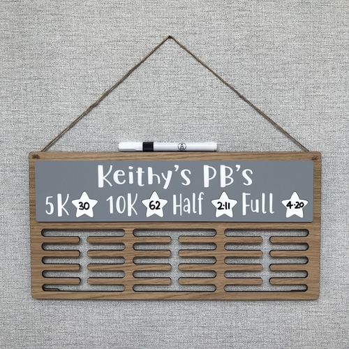 Personal Best Running Medal Hanger -  Medal Hanger For Runners