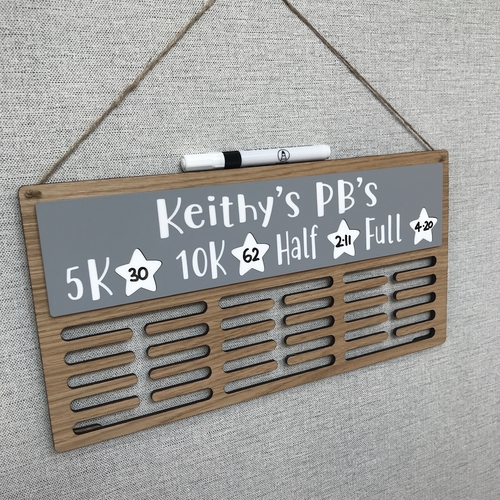 Personal Best Running Medal Hanger -  Medal Hanger For Runners