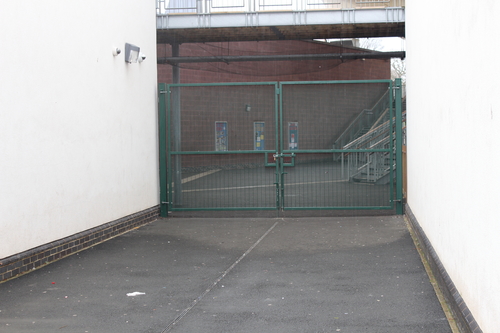 1800mm high Double 358 mesh gates