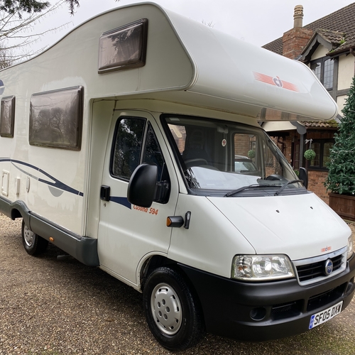 2005 CI Cusona 594 Motorhome 4 Berth 28264 Miles Last Owner 9.5yrs - ONLY £9995