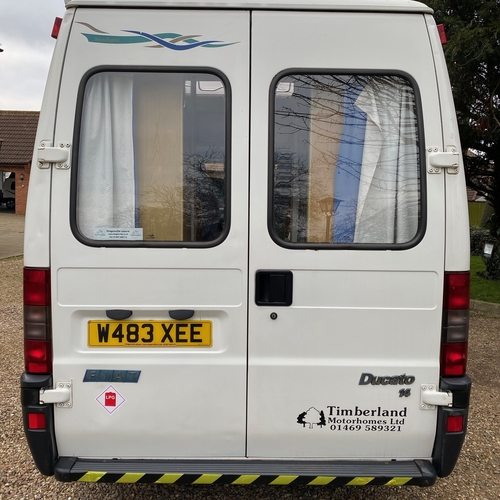 Timberland Starlight Camper Van 2 Berth 2000(W) reg Fiat Ducato 2.8D Big Spec