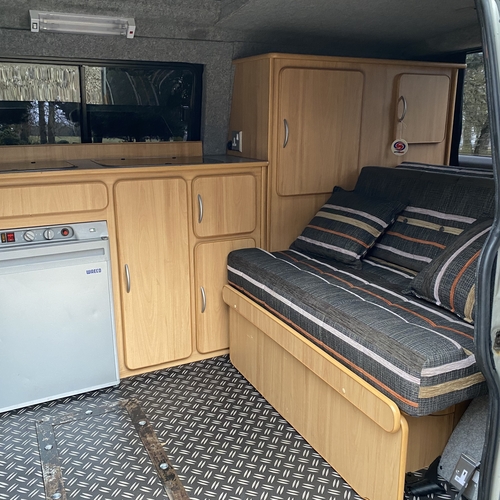 VW T4 Transporter Camper Van 4 Berth 2.4D White High Top Nice Spec Beautiful