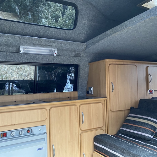 VW T4 Transporter Camper Van 4 Berth 2.4D White High Top Nice Spec Beautiful