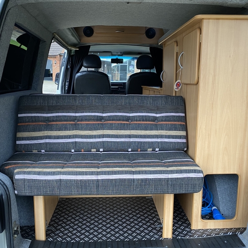 VW T4 Transporter Camper Van 4 Berth 2.4D White High Top Nice Spec Beautiful