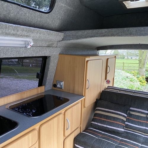 VW T4 Transporter Camper Van 4 Berth 2.4D White High Top Nice Spec Beautiful