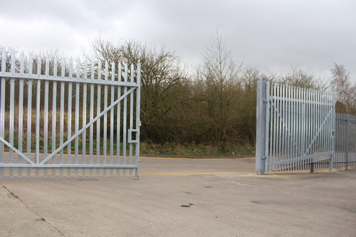 1800mm high Double Palisade gates